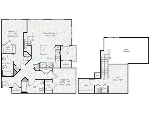 the floor plan plan 1016