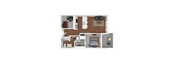 Peloton apartments floor plan