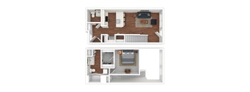 Peloton apartments floor plan