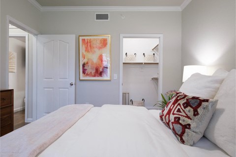 spacious bedroom at Park at Magnolia apartments