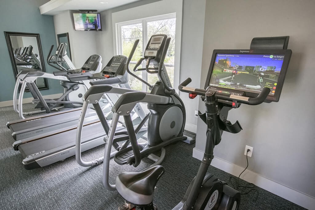 Cardio Machines at Perimeter Lakes Apartments, Dublin