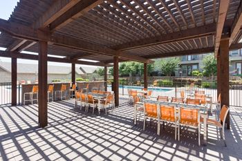 Poolside Lounge Area at The Pradera, Texas, 75080