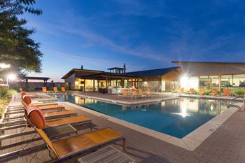 Picturesque Pool And Cabana Setting at The Pradera, Richardson, TX, 75080
