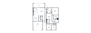 Reveal Heathrow C1 Townhome floorplan
