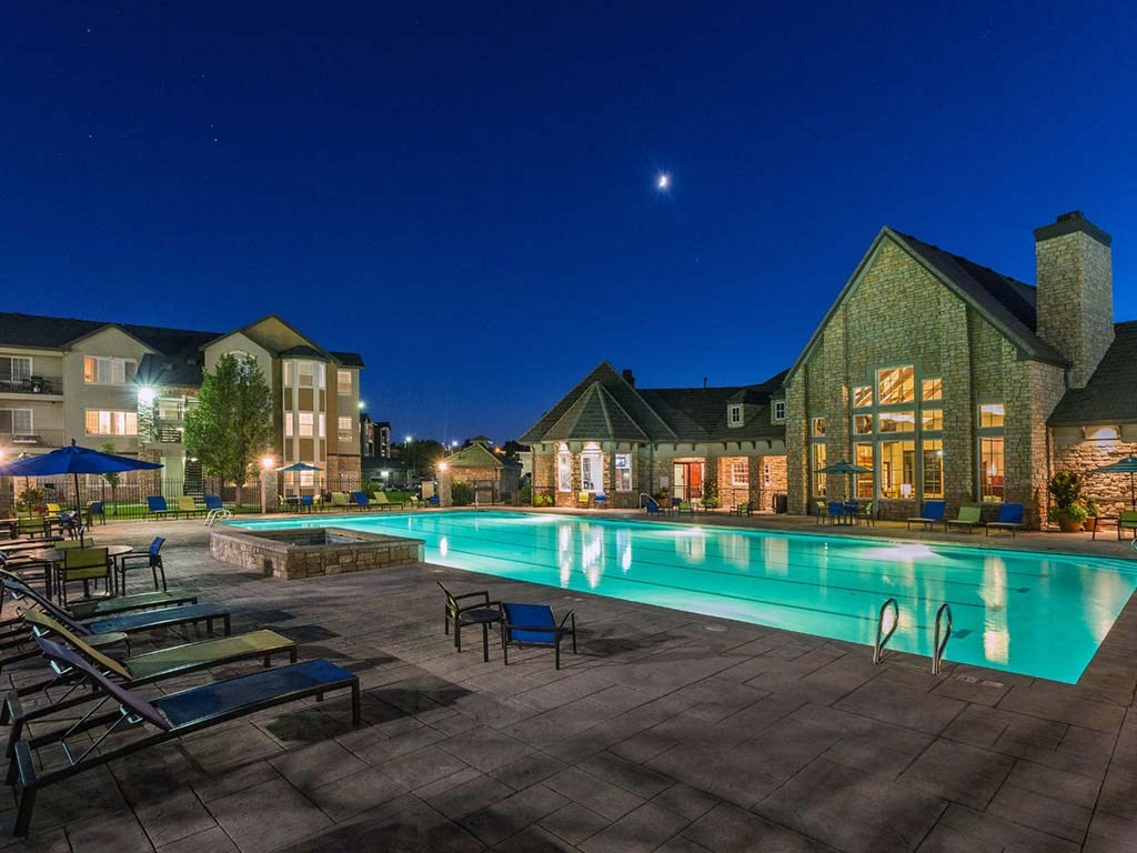 Swimming Pool and Clubhouse at Red Hawk Ranch, Louisville, KY 40241