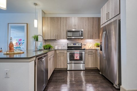 Fully Equipped Kitchen at Retreat at the Rim, San Antonio