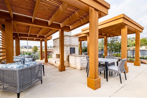 Outdoor Social Spaces at Reveal 54 Apartments