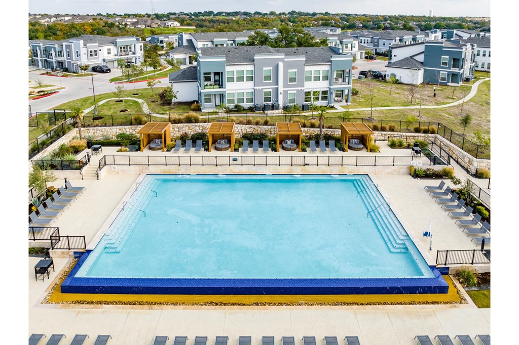 Swimming pool at Reveal 54 Apartments