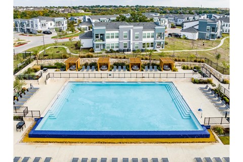 Swimming pool at Reveal 54 Apartments