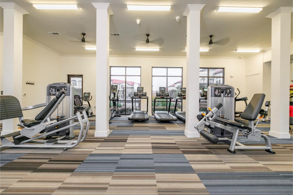 fitness center at Reveal Lake Ridge