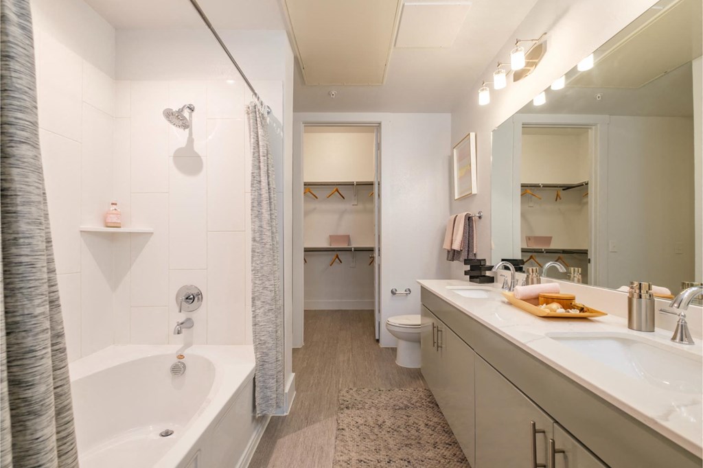 Bathroom at Reveal at Lake RIdge