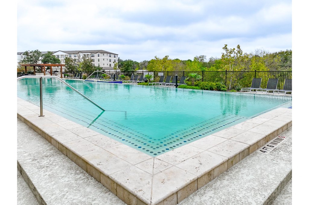 Poolside at Reveal at Onion Creek
