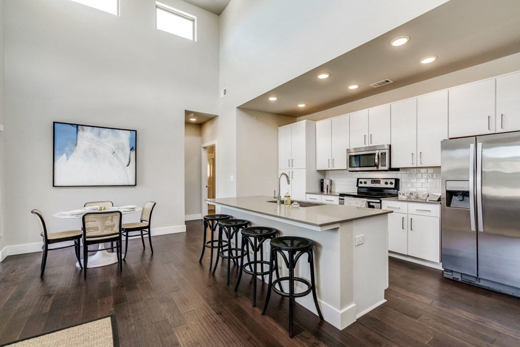 Efficient Appliances In Kitchen at Berkshire Santal, Austin