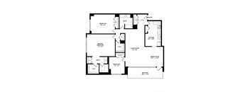 Mount Vernon 3 bedroom 2 bath floorplan