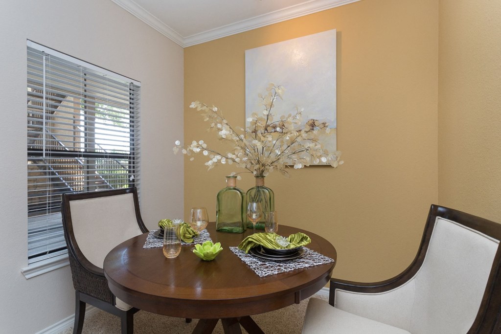 Dining Room or Home Office Space at Stoneleigh on Spring Creek, Garland, TX, 75044