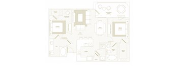 TBS B1 floor plan at Reveal at Bayside, Rowlett, 75088