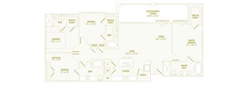 TBS D1 floor plan at Reveal at Bayside, Texas