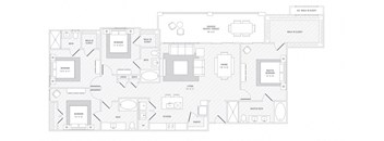 TLC D1 floor plan at Reveal Skyline at La Cantera, Texas