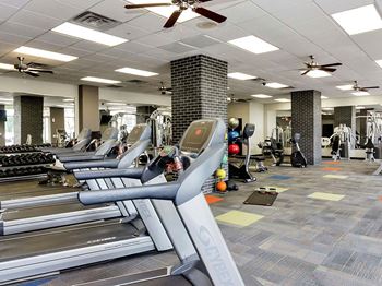 Fully equipped gym at Roosevelt Square, Phoenix