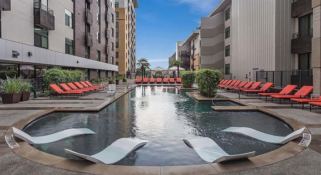 Resort Inspired Pool with Sundeck at Berkshire Riverview, Texas