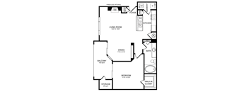 A4.2 Floor Plan at San Marin, Austin, TX