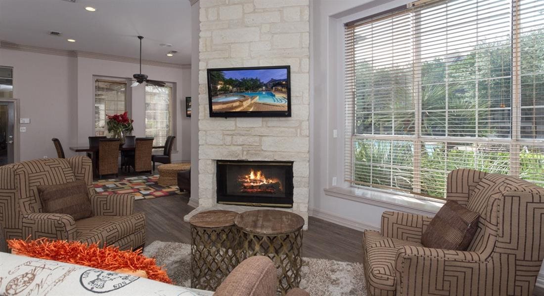 Amenities Fireplace Lounge