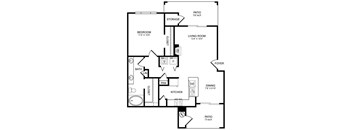 A5 Floor Plan at San Marin, Texas