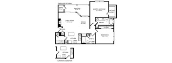 D7 Floor Plan at San Marin, Austin, TX