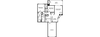 D3 Floor Plan at San Marin, Austin