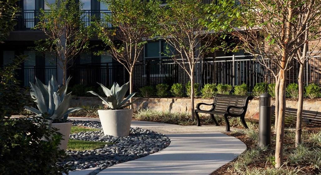Safe Outdoor Walking Paths Safe Outdoor Walking Paths at Berkshire Amber, Dallas, TX, 75248