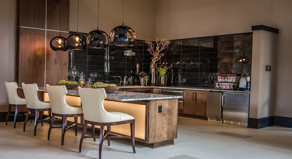 Large Center Island Kitchen Large Center Island Kitchen at Berkshire Amber, Dallas, 75248