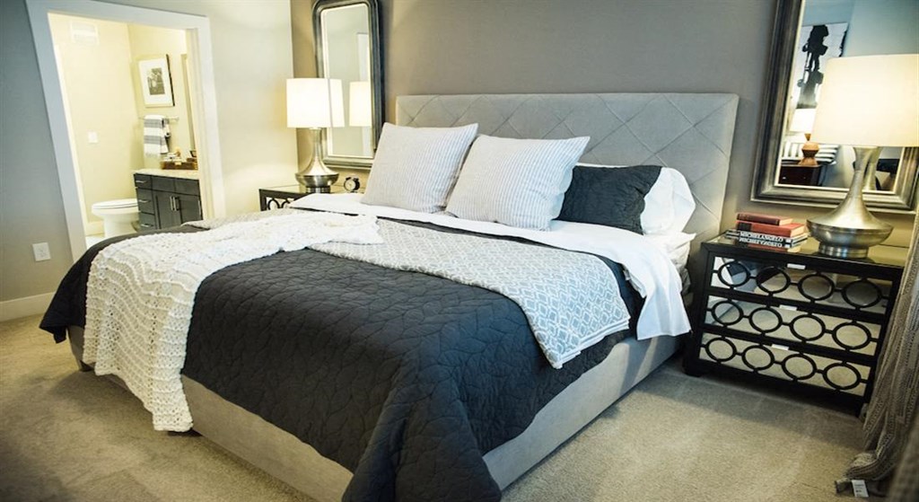Modern Bedroom Modern Bedroom at Berkshire Amber, Texas