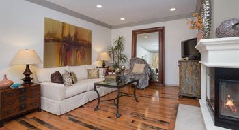 Open Concept Living Room at Estancia Townhomes, Dallas