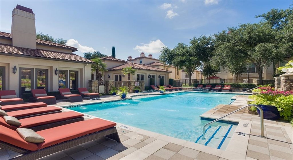 Resort Pool at Estancia Townhomes, Dallas, TX, 75248
