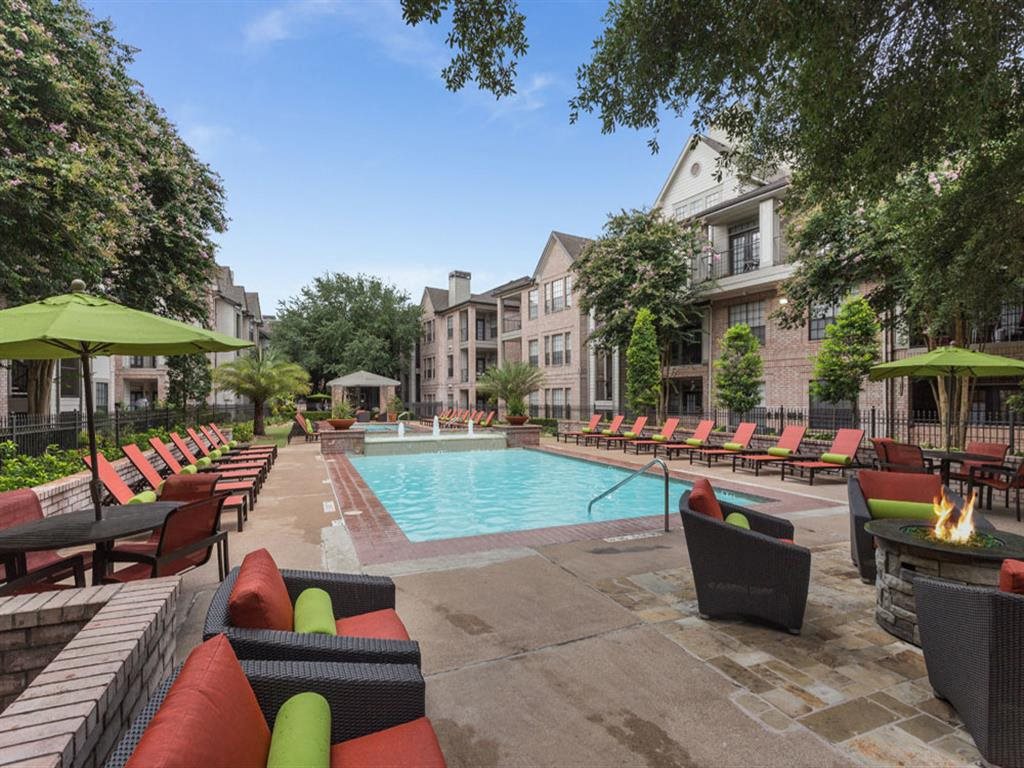 Amenities-Pool With Sundeck Pool With Sundeck at Greenbriar Park, Houston, Texas