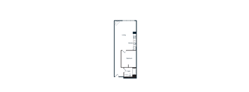 A dark image of a mobile phone with a menu on the screen.