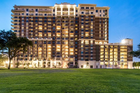 exterior view of The Ivy apartments