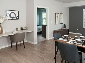 Brand New Luxury Studio, 1, 2 and 3 Bedroom Apartments with Chefs Kitchen with Prep Island and Dining and Home Office Space-Berkshire Central- 9436 Ulysses Street NE Blaine, MN. 55434