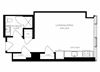 One Bathroom SA-1 Floorplan One Bathroom SA-1 Floorplan at The Benjamin Seaport Residences, Boston, 02210