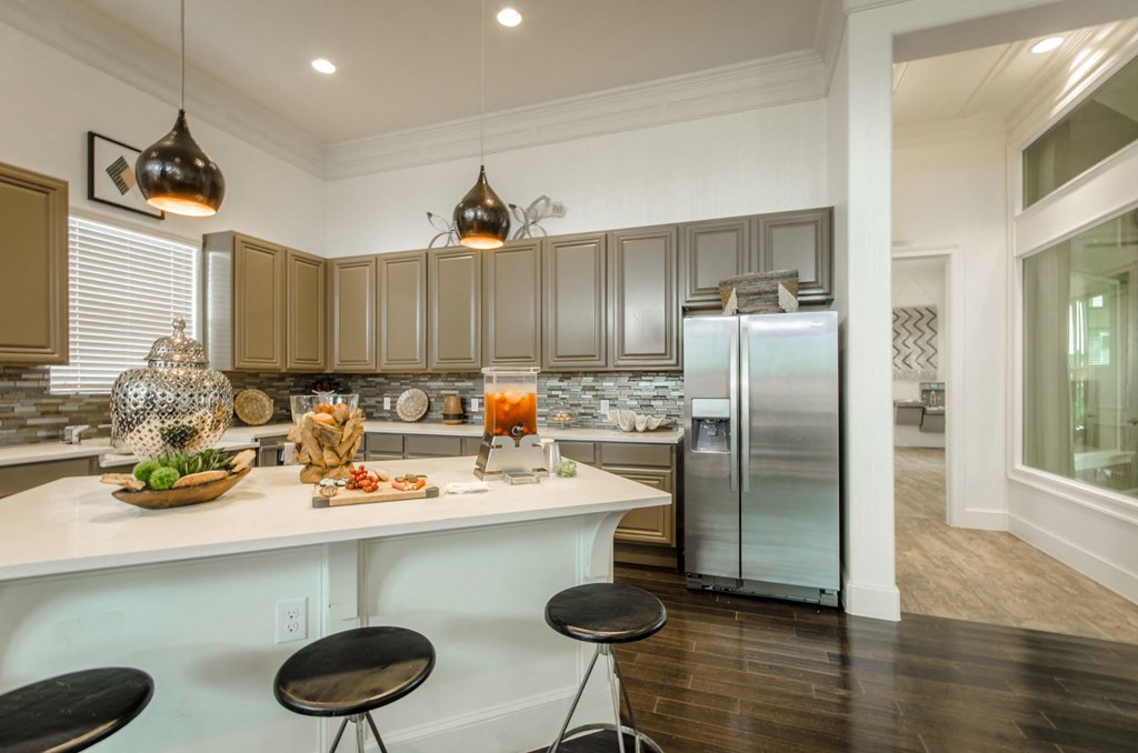 Kitchen full area at The Estates 3Eighty, Aubrey, Texas