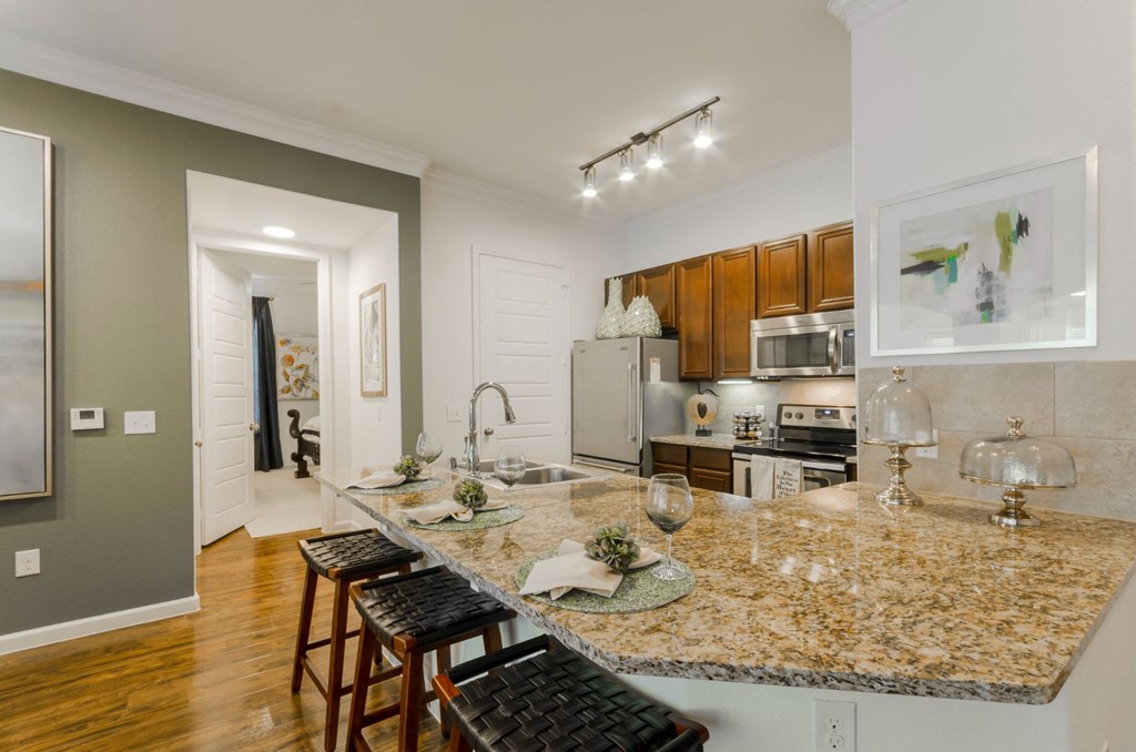 Kitchen view at Retreat at Wylie, Texas, 75098