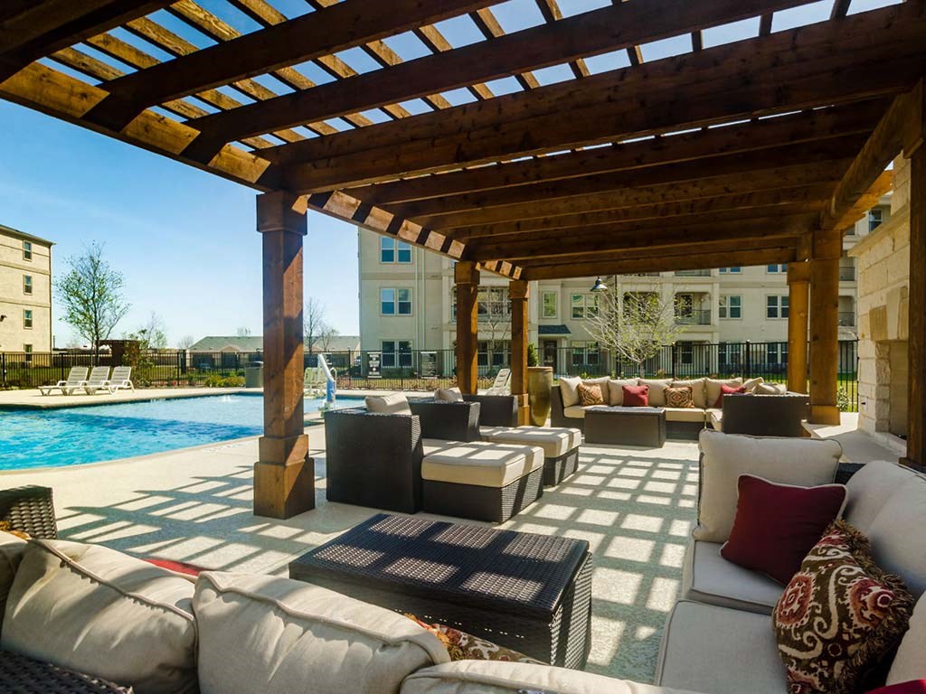 Pool side grill area1 atRetreat at Wylie, Wylie, TX, 75098