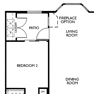 D1 Willow Floor Plan D1 Willow Floor Plan at The Enclave CA, California