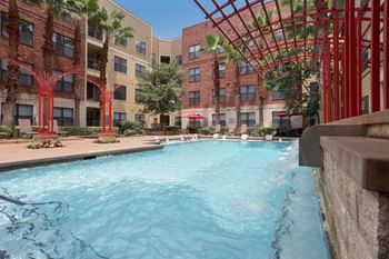 swimming pool at The Core apartments