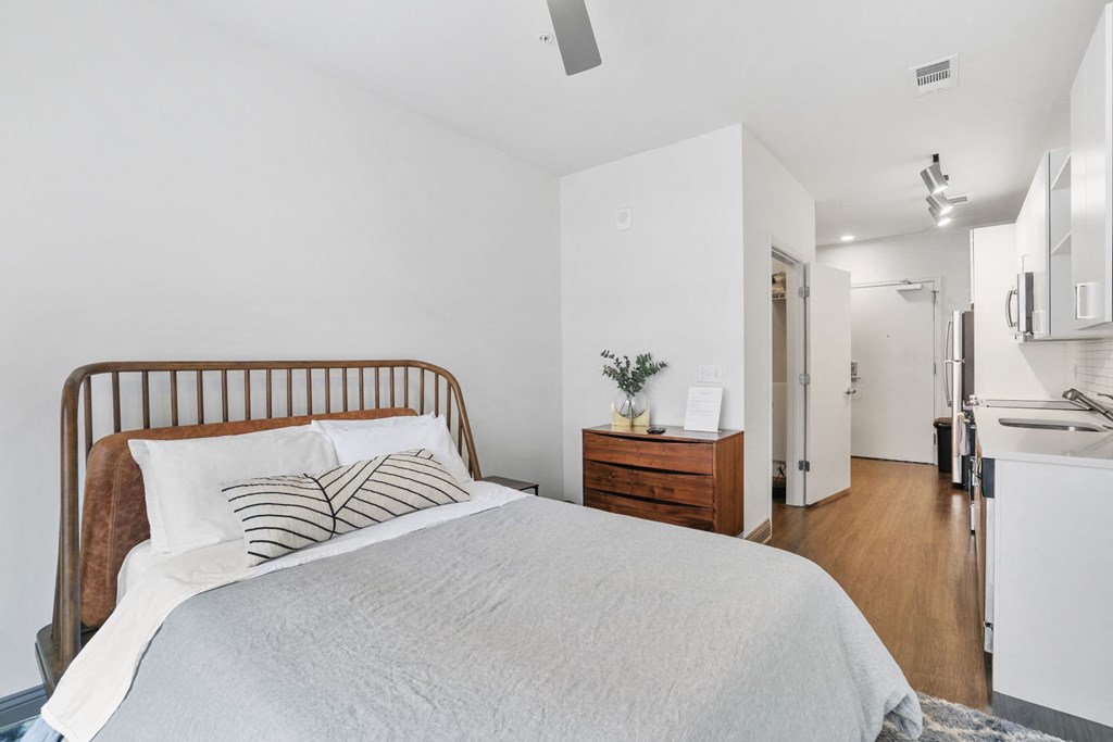 Trellis House apartments bedroom