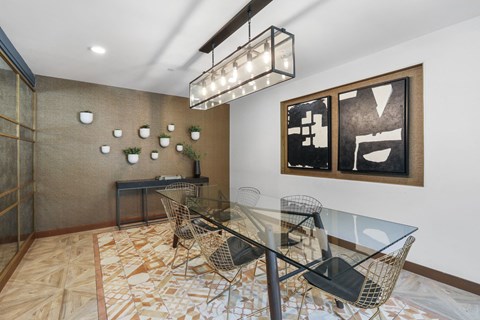 Trellis House apartments conference room