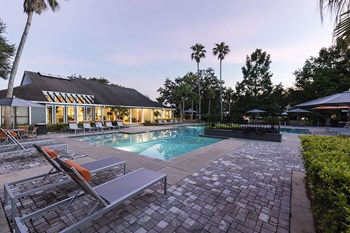 Amenities- swimming pool Pool with sundeck at Fountains at Lee Vista, Orlando, FL - Photo Gallery 3