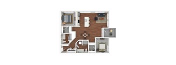 Peloton apartments floor plan