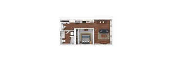 Peloton apartments floor plan