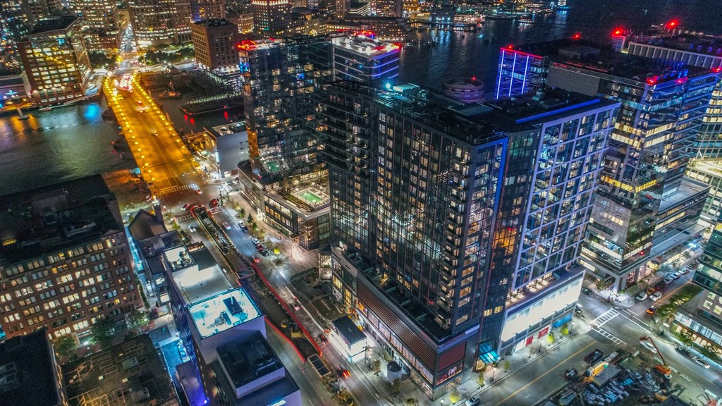 New Apartments Boston Seaport with Gourmet Kitchens, Prep Island, Stainless Appliances, and more-VIA Seaport Residences